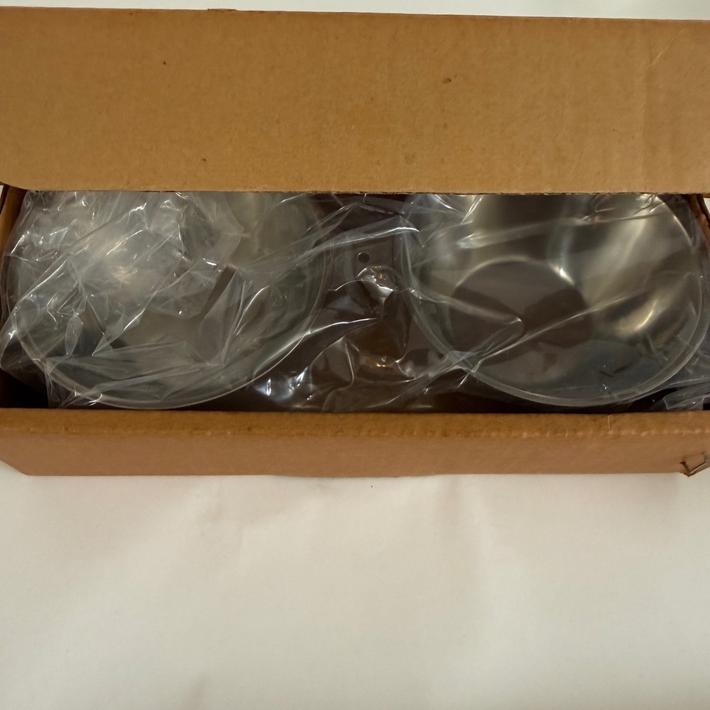 NEW in Box Vintage Wm A Rogers Stainless Double Relish Condiment Server Japan - Picture 8 of 8